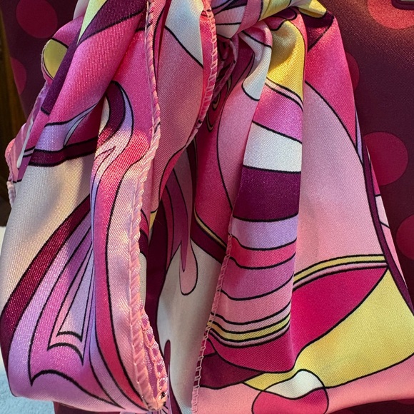 Kate Spade Red Polka Dot Tote with Scarf and Bag Charm NWOT - Picture 4 of 8